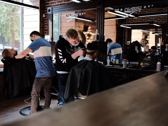 OldBoy Barbershop, интерьер