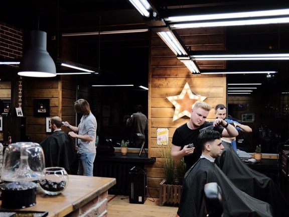 OldBoy Barbershop, интерьер