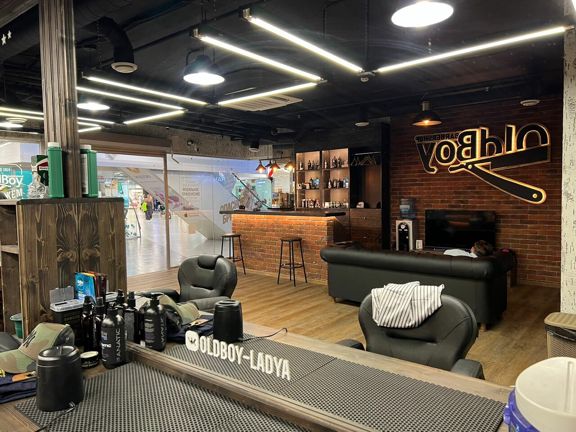 OldBoy Barbershop, интерьер