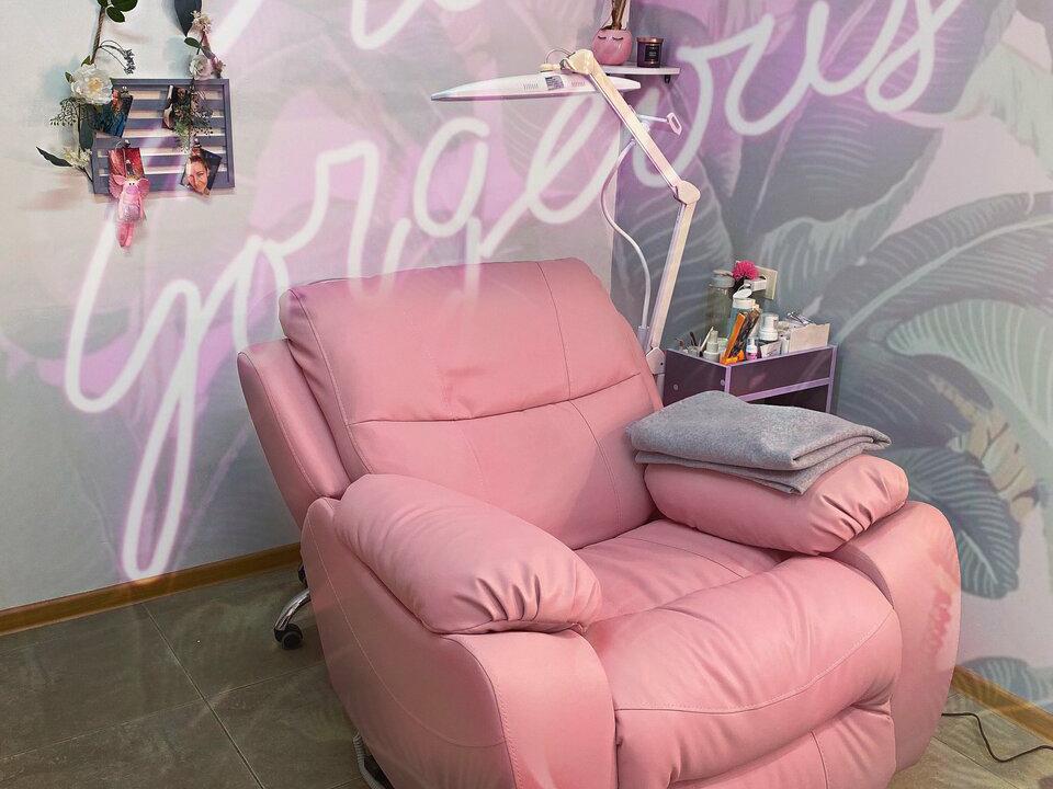 OMG lashroom, интерьер