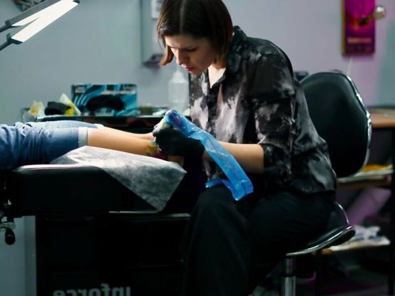 Onyx Tattoo, интерьер