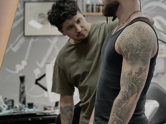 Onyx Tattoo, интерьер