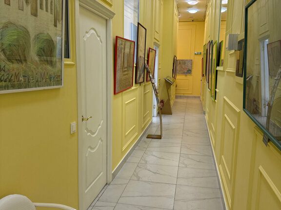 Оригитея, интерьер