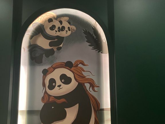 PandaClub, интерьер