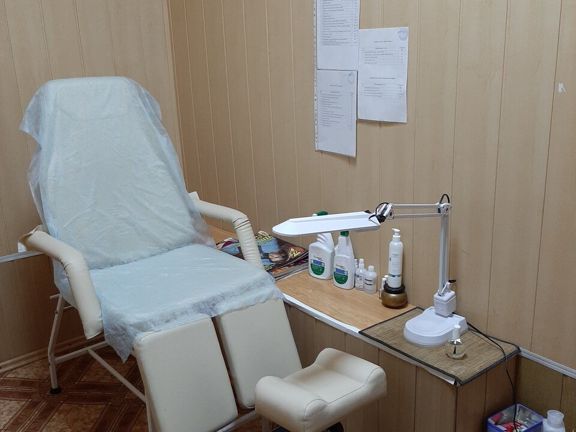 Парикмахерская у почты, интерьер