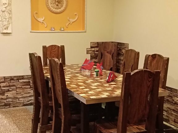 Парящий Купидон, интерьер