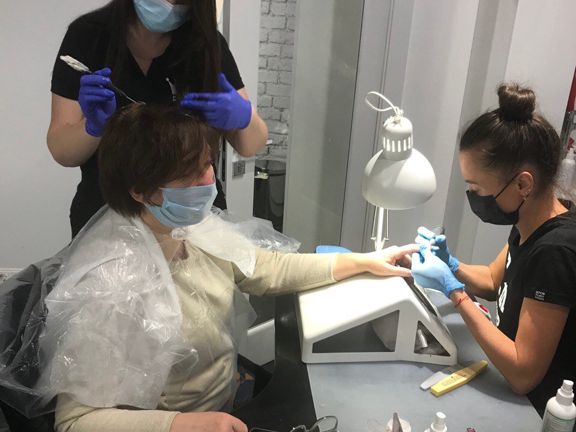 Paul Mitchell, интерьер