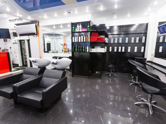 Paul Mitchell, интерьер