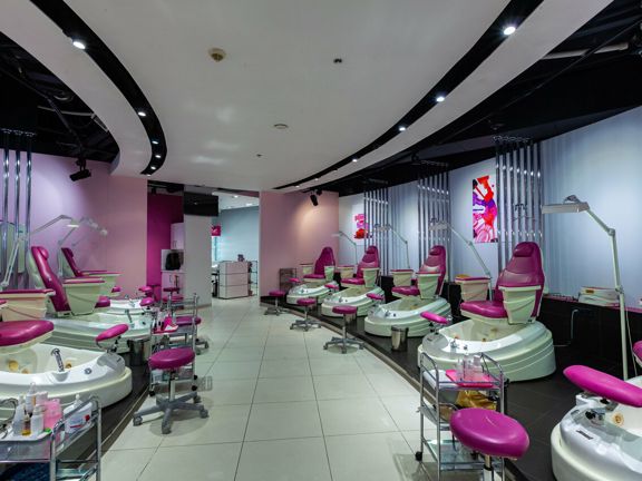 Педикюр Express Me, интерьер