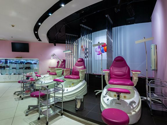 Педикюр Express Me, интерьер
