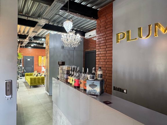 Plum, интерьер