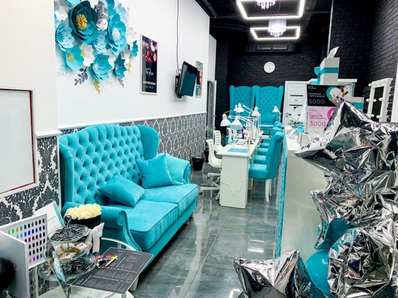 PR Nail Bar, интерьер