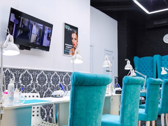 PR Nail Bar, интерьер