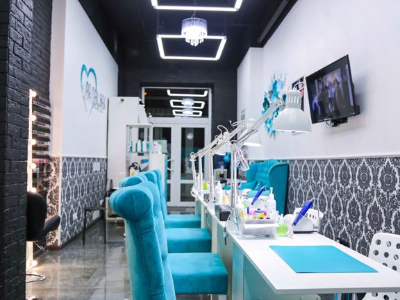 PR Nail Bar, интерьер