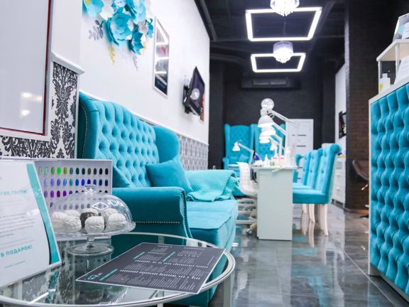PR Nail Bar, интерьер