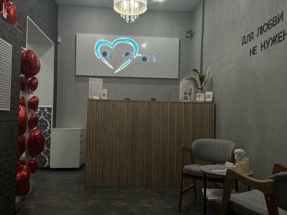 PR Nail Bar, интерьер