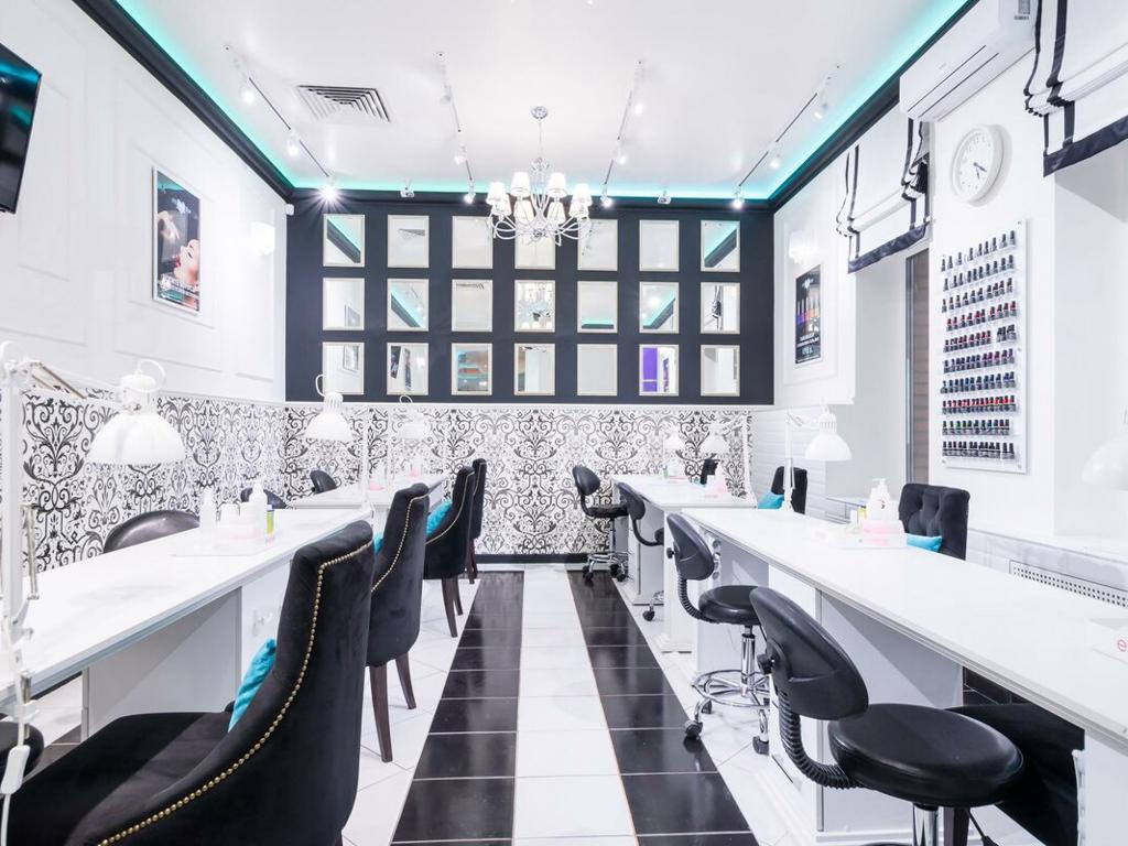 PR Nail Bar, интерьер
