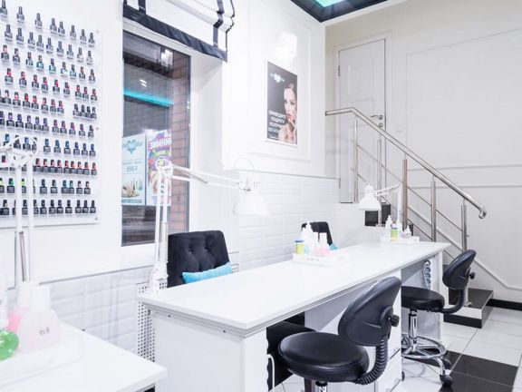 PR Nail Bar, интерьер
