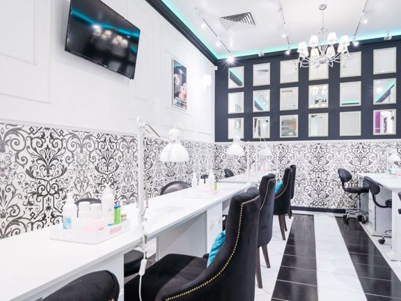 PR Nail Bar, интерьер