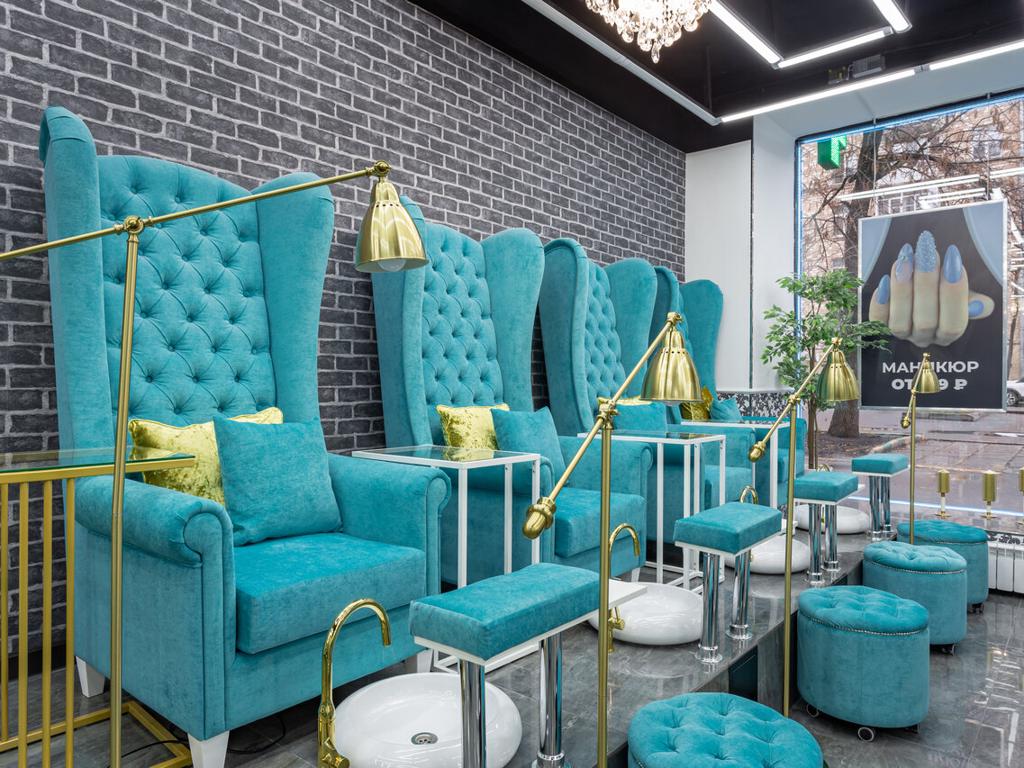 PR Nail Bar, интерьер