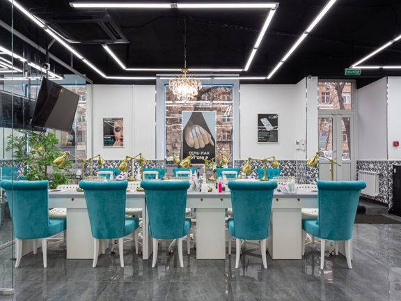 PR Nail Bar, интерьер