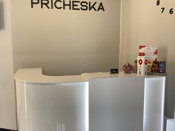 Pricheska, интерьер