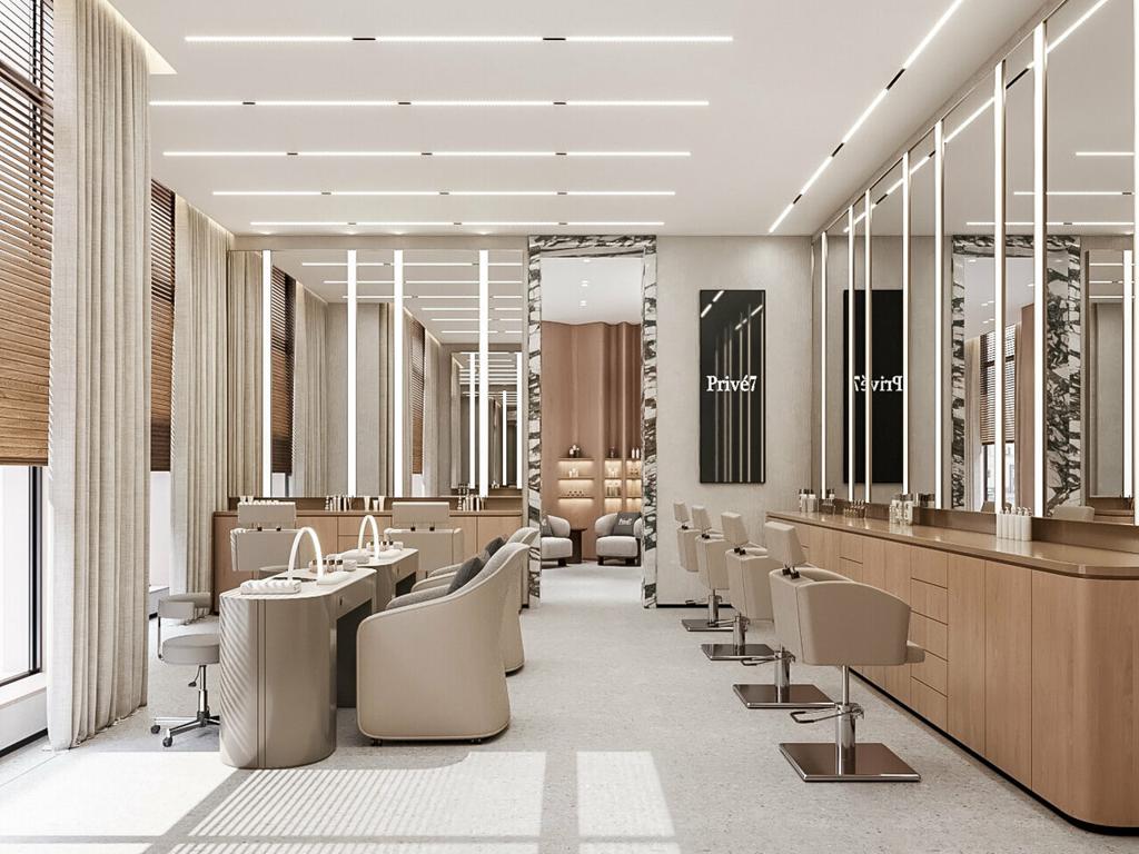 Privé7, интерьер