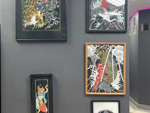Про Чернила, интерьер