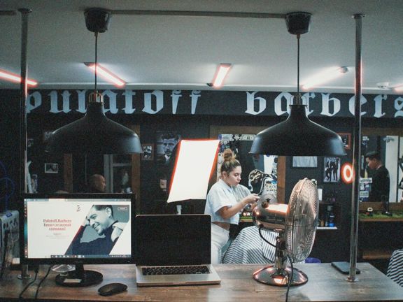 Pulatoff Barbers, интерьер