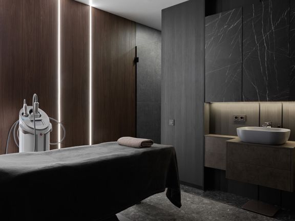 Quantum clinic, интерьер