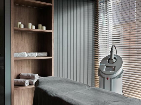 Quantum clinic, интерьер
