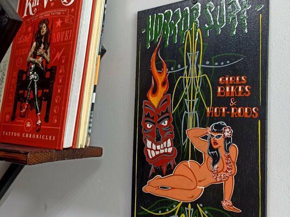 Rebel Tattoo, интерьер