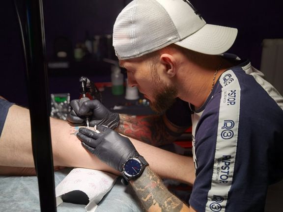 Red Rock Tattoo, интерьер