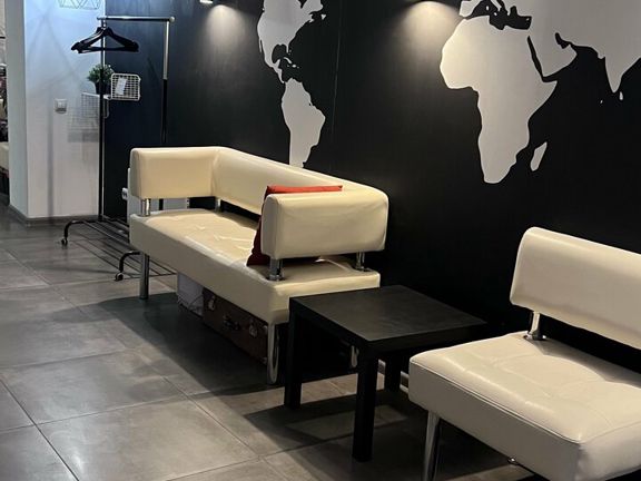 Redken, интерьер