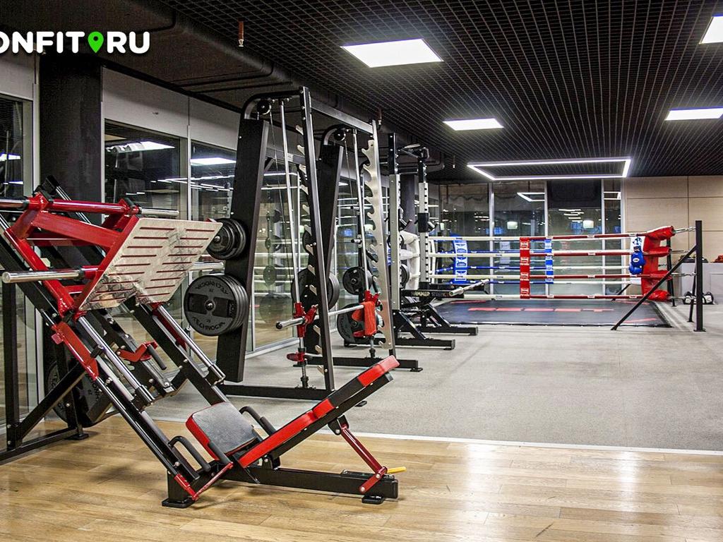 Reset fitness, интерьер