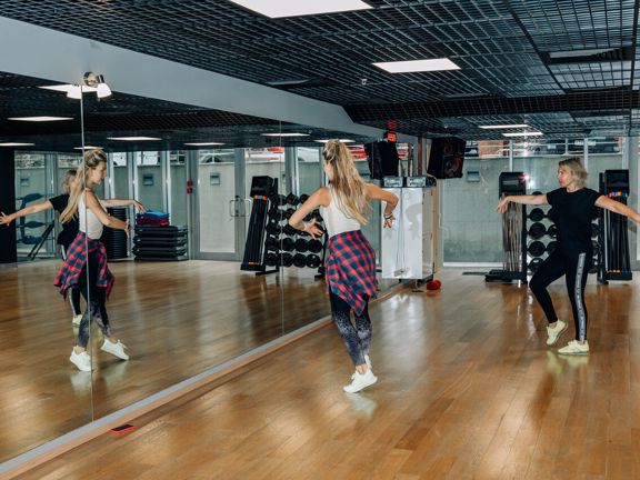 Reset fitness, интерьер