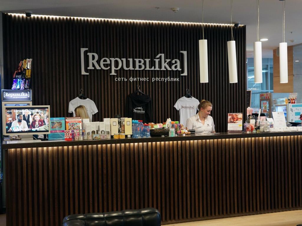 Республика, интерьер