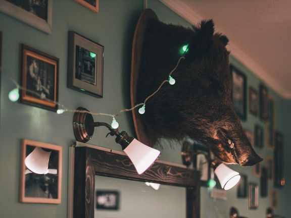 Ретро, интерьер