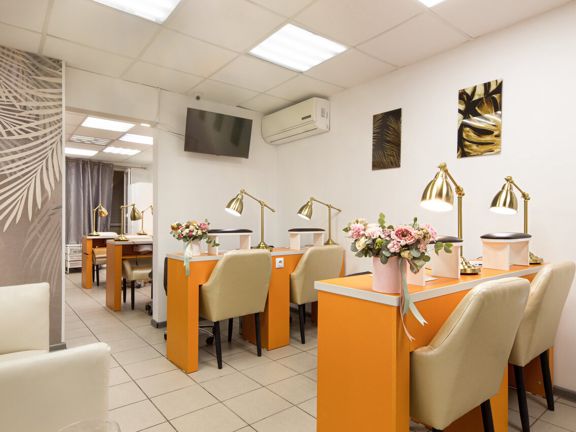Rich Nails, интерьер