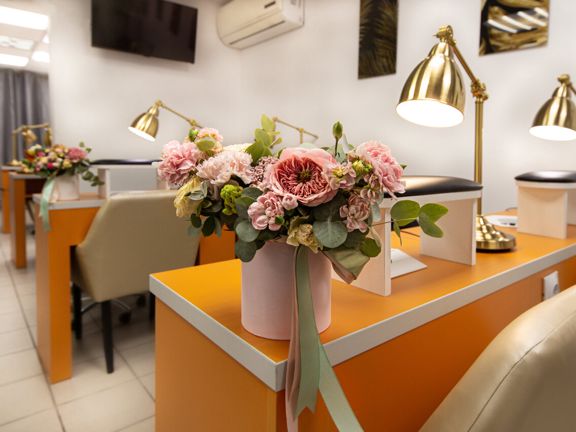 Rich Nails, интерьер