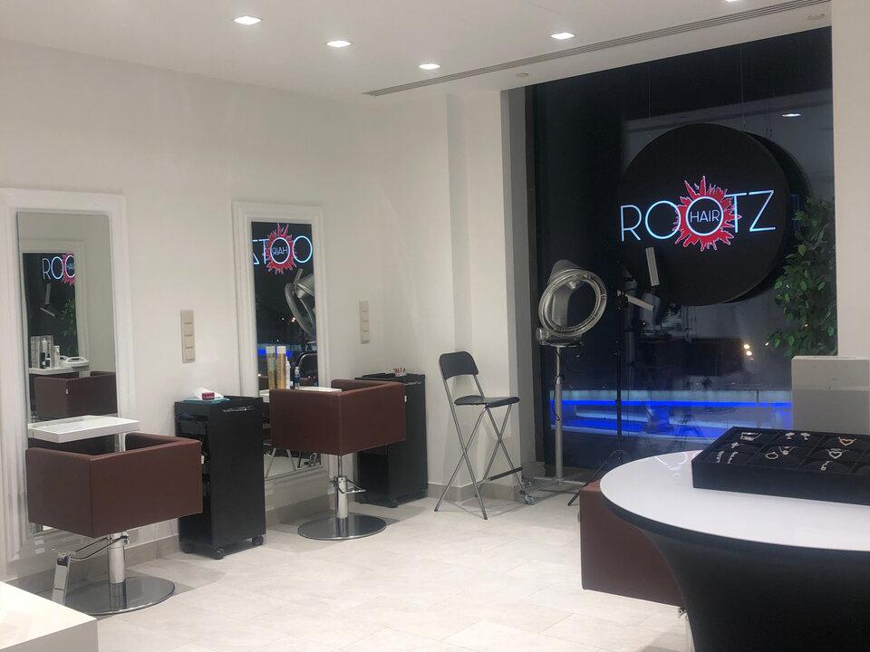 Rootz hair, интерьер