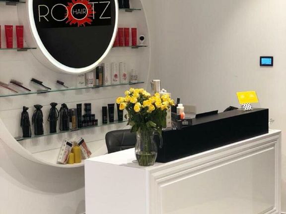 Rootz hair, интерьер