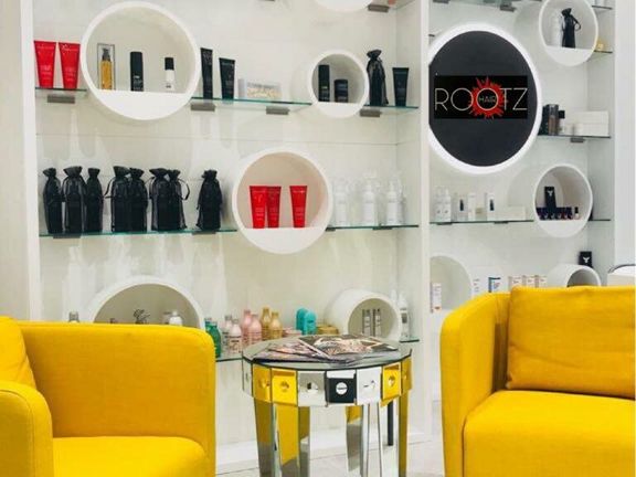 Rootz hair, интерьер