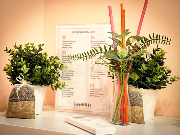 Samolet. lazer, интерьер