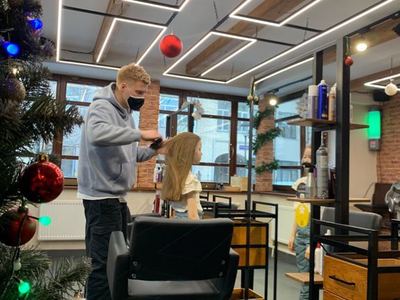 Scissors Studio, интерьер