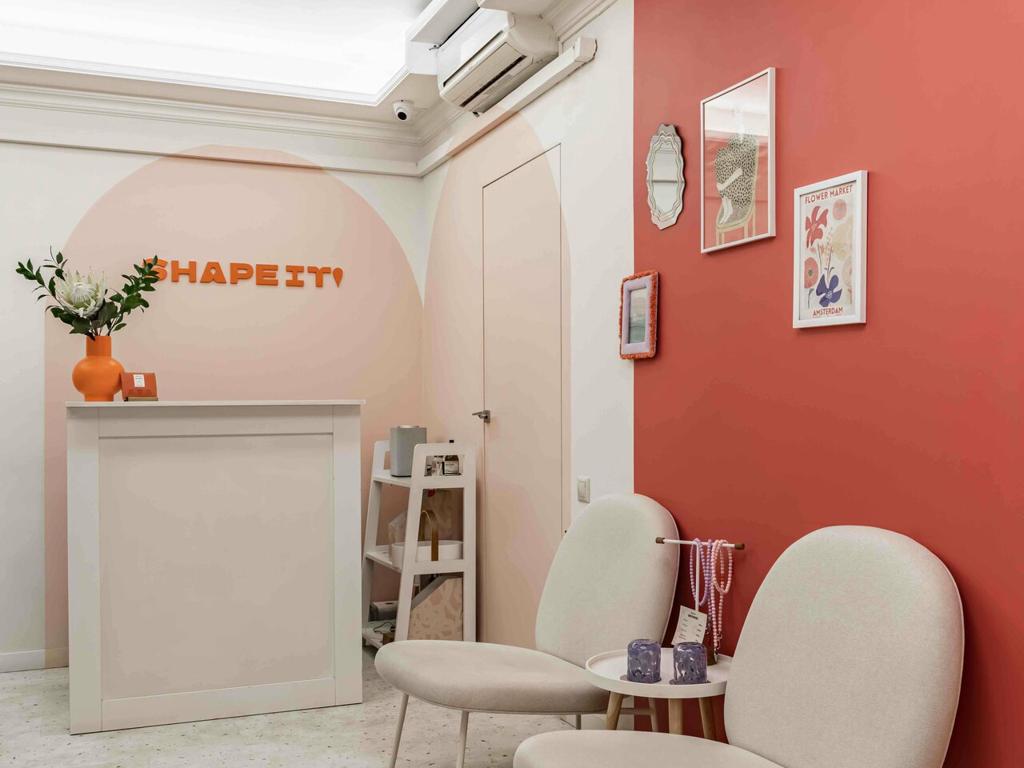 Shape it!, интерьер