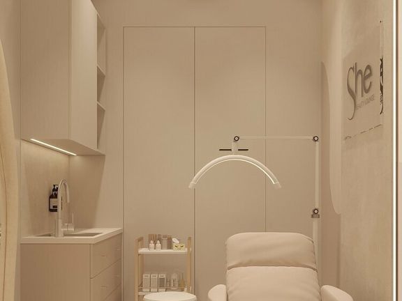 Shebeauty lounge, интерьер