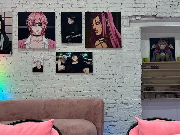 Shibuya Nails, интерьер