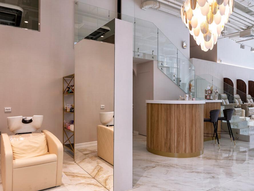 Sio beauty bar, интерьер