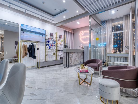 Skin&Tonic, интерьер